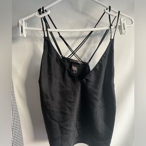 Victoria's Secret Black Strappy Camisole